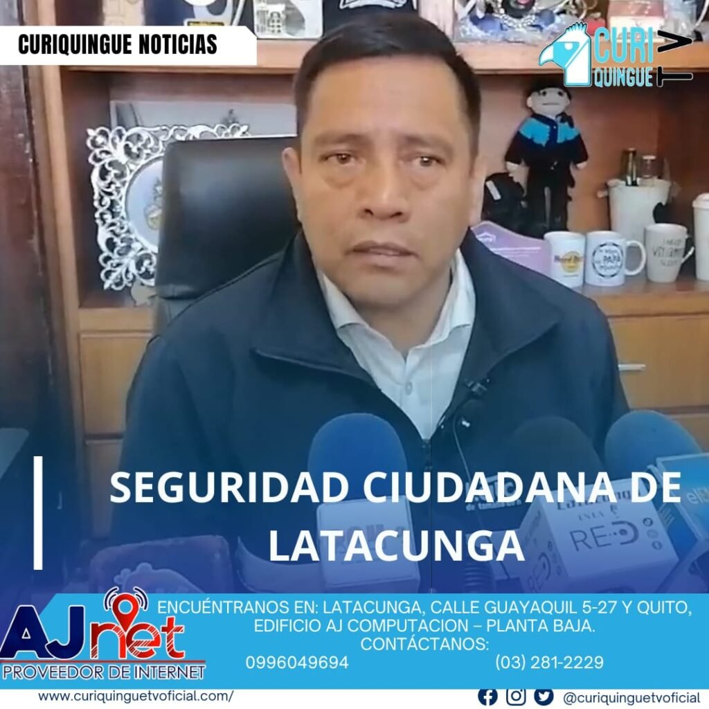 #NoticiaLocal El director de Seguridad Ciudadana de Latacunga, Marco Salazar, destacó los resultados del plan operativo implementado en lo que va del año, que ha dejado más de 80 personas detenidas. También informó que cinco cámaras de seguridad están fuera de servicio debido a daños.