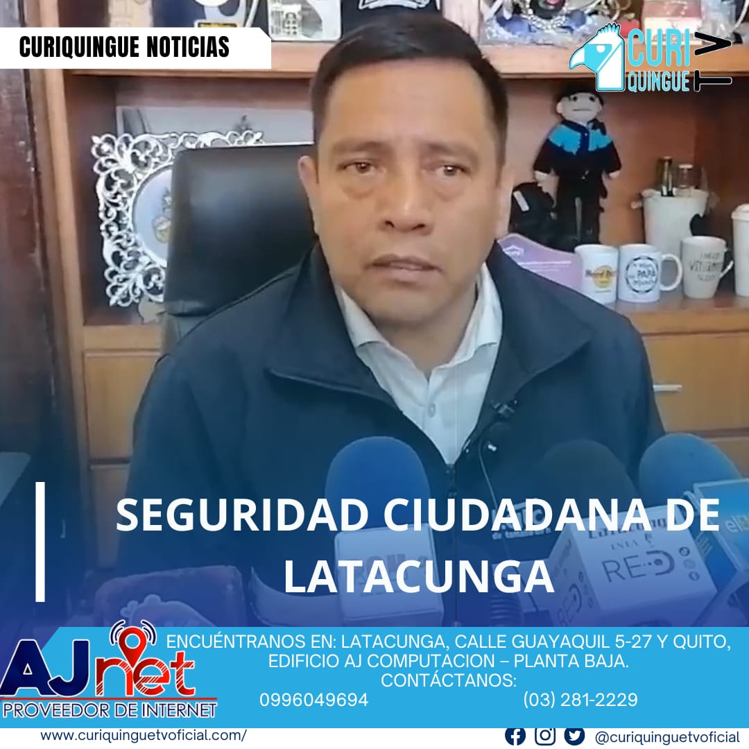 #NoticiaLocal El director de Seguridad Ciudadana de Latacunga, Marco Salazar, destacó los resultados del plan operativo implementado en lo que va del año, que ha dejado más de 80 personas detenidas. También informó que cinco cámaras de seguridad están fuera de servicio debido a daños.