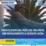 #NoticiaLocal Gabriel Cisneros informó que se realizará un evento especial para conmemorar los 100 años del monumento a Vicente León. El evento promete ser una oportunidad para recordar la importancia de este monumento y su significado en la historia local. Se espera que el evento incluya detalles sobre la historia del monumento y su relevancia en la comunidad. Le recordamos que puede seguir a través de #CuriquingueTv en #ATVCABLE #canal83 #Latacunga #Pujilí #Saquisilí #CBVisión #canal79 #Salcedo #Ambato #TVPlus #canal48 #LaManá #Valencia #Quevedo a las 07H00. ¡Gracias por sintonizarnos! #CuriquingueTv #UnaNuevaFormaDeHacerTelevisión www.curiquinguetv.com