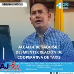 El alcalde Xavier Velásquez desmintió la creación de una cooperativa de taxis en el cantón Saquisilí, afirmando que no ha aprobado la creación de ninguna cooperativa para que funcione en el cantón. Esta declaración surge tras denuncias sobre la supuesta creación de dicha cooperativa.
