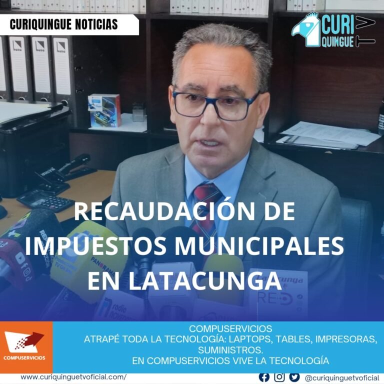 El director financiero del Municipio de Latacunga informó que se espera alcanzar una recaudación de aproximadamente 15 millones de dólares en impuestos municipales. Esta meta refleja el esfuerzo del gobierno local por fortalecer su economía y financiar proyectos que beneficien a la comunidad.