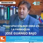 El concejal Marco Pila expresó su preocupación por una obra que se pretende realizar en la parroquia José Guango Bajo, asegurando que no cumpliría con la funcionalidad esperada. Según Pila, se estaría engañando a los moradores de la parroquia con la pretensión de realizar una ciclo vía, generando falsa expectativa en la comunidad.