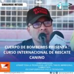 El Cuerpo de Bomberos de Latacunga junto a la comunidad vivió la inauguración del Curso de Rescate Canino, que se llevó a cabo en la  Comandancia en Nintinacazo.