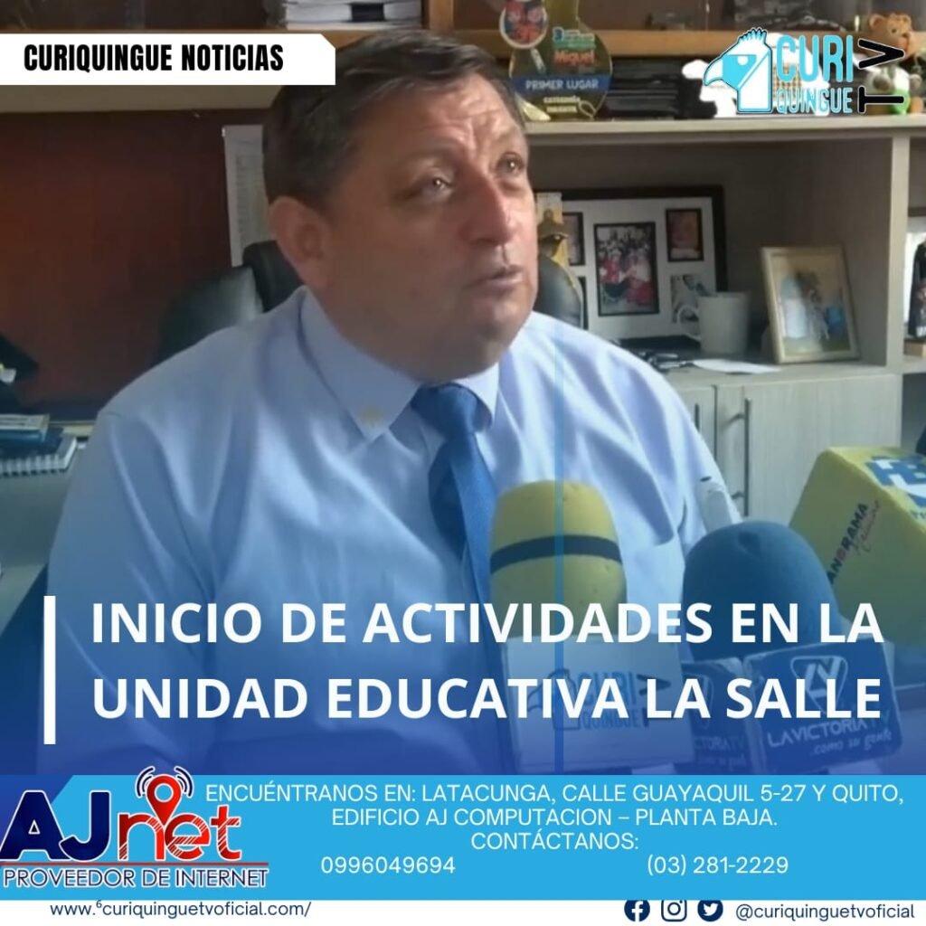 La unidad educativa La Salle inició actividades con un aforo de 1500 estudiantes, marcando el comienzo del nuevo año lectivo en la institución.