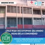 La Cruz Roja de Cotopaxi se dedica a servir a la comunidad a través de varios trabajos que buscan salvar vidas. La institución presentó un informe sobre sus actividades y logros en beneficio de la comunidad.