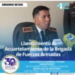 El centro de movilización de la brigada de las fuerzas armadas informó sobre el llamamiento al acuartelamiento del 2026, segunda llamada.
