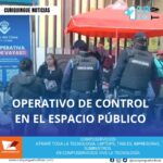 El pasado sábado, durante un operativo de control, varios comerciantes informales fueron retirados del espacio público, lo que generó un altercado entre los comerciantes y los agentes municipales. El incidente puso de relieve la tensión entre los vendedores informales y las autoridades locales.
