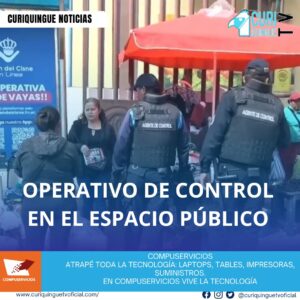 El pasado sábado, durante un operativo de control, varios comerciantes informales fueron retirados del espacio público, lo que generó un altercado entre los comerciantes y los agentes municipales. El incidente puso de relieve la tensión entre los vendedores informales y las autoridades locales.