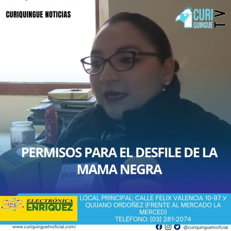 La Intendencia de Policía de Cotopaxi informó sobre el estado de los permisos para el tradicional desfile de la Mama Negra. Los detalles sobre la autorización y las condiciones para la realización del evento fueron proporcionados por las autoridades locales.