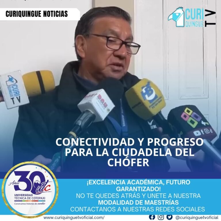 Moradores de la Ciudadela del Chófer informaron que se está gestionando la construcción de un puente que conectará este sector con la Ciudadela Jaime Hurtado. La obra busca mejorar la conectividad y la calidad de vida de los habitantes.