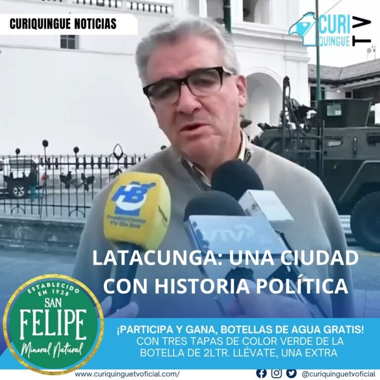 La ciudad de Latacunga ha sido escenario de importantes eventos políticos en el pasado, según reveló Paúl García Lanas. García destacó que no es la primera vez que un gobierno se traslada a esta ciudad, lo que sugiere que Latacunga ha tenido un papel relevante en la historia política del país.