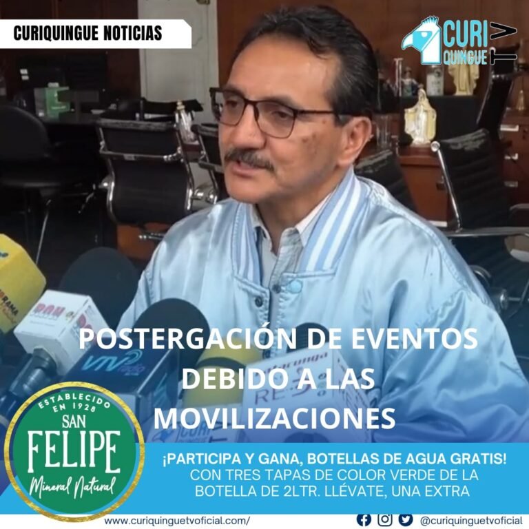 Postergación de Eventos Debido a las movilizaciones en el país, algunos eventos de la Mama Negra, incluyendo jochas de personajes, se han postergado hasta que se aclare la situación. Además el concejal William Bastidas  informó sobre la fiscalización de varias obras en la ciudad.