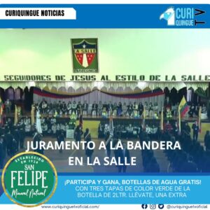 En varias unidades educativas de la ciudad, incluyendo La Salle, se llevó a cabo el juramento a la bandera con motivo del Día Nacional de la Bandera del Ecuador. El rector Eddy Cárdenas destacó la importancia de este acto simbólico para los estudiantes, ya que refuerza su sentido de pertenencia y patriotismo. Durante la ceremonia, los estudiantes realizaron el juramento a la bandera, comprometiéndose a defender los símbolos patrios y los valores que representan.