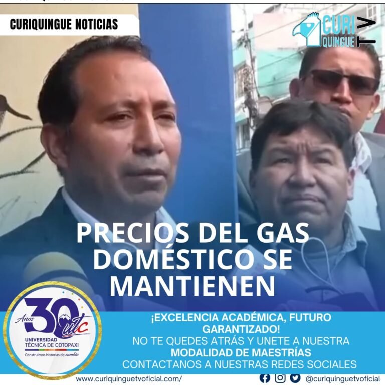 Durante el diálogo con distribuidores de GLP de uso doméstico, se informó que no habrá ninguna variación en el precio del gas. Los precios se mantendrán sin cambios, lo que beneficiará a los consumidores.