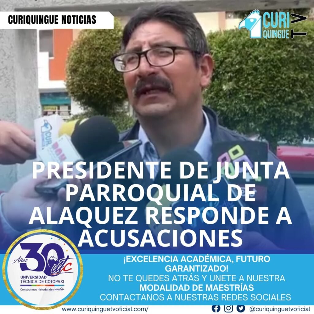 El presidente de la Junta Parroquial de Aláquez respondió a las acusaciones realizadas por el presidente del Barrio Laigua de Maldonado, quien había expresado su descontento con la gestión en su sector. En su respuesta, el presidente de la Junta Parroquial aseguró que se trabaja por el bienestar de toda la parroquia, sin dejar de lado a ningún sector.