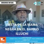 El Barrio Illuchi se prepara para celebrar la fiesta de la Mama Negra, una tradición cultural emblemática en la región. El desfile de personajes tendrá lugar este sábado 4 de octubre.