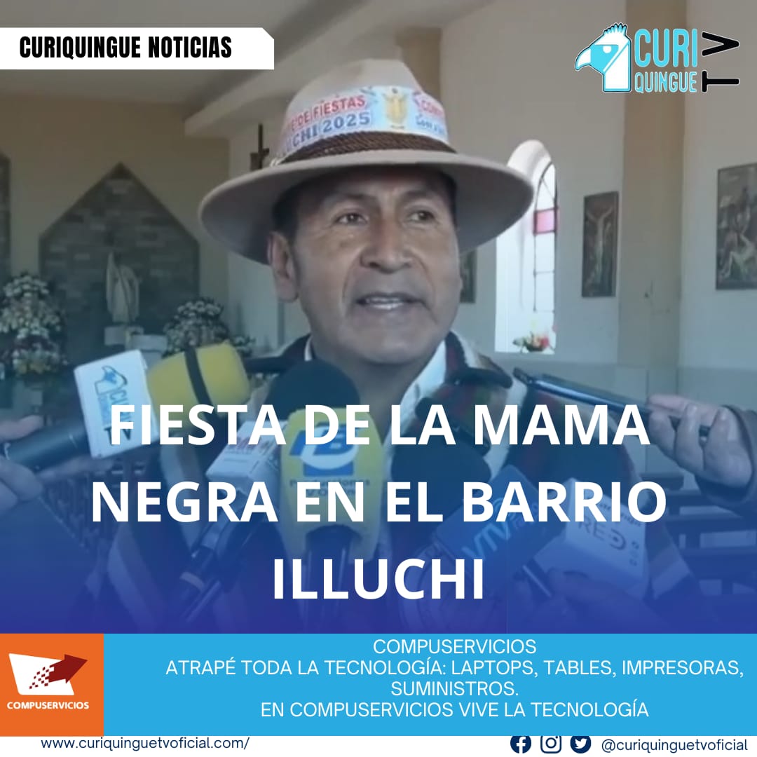 El Barrio Illuchi se prepara para celebrar la fiesta de la Mama Negra, una tradición cultural emblemática en la región. El desfile de personajes tendrá lugar este sábado 4 de octubre.