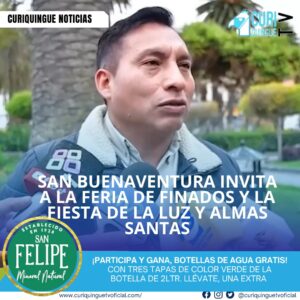 La Parroquia de San Buenaventura se prepara para celebrar la Feria de Finados con su tradicional Fiesta de la Luz y Almas Santas. Esta festividad es una oportunidad para honrar a los seres queridos que han fallecido y para disfrutar de la rica cultura y tradición de la región.