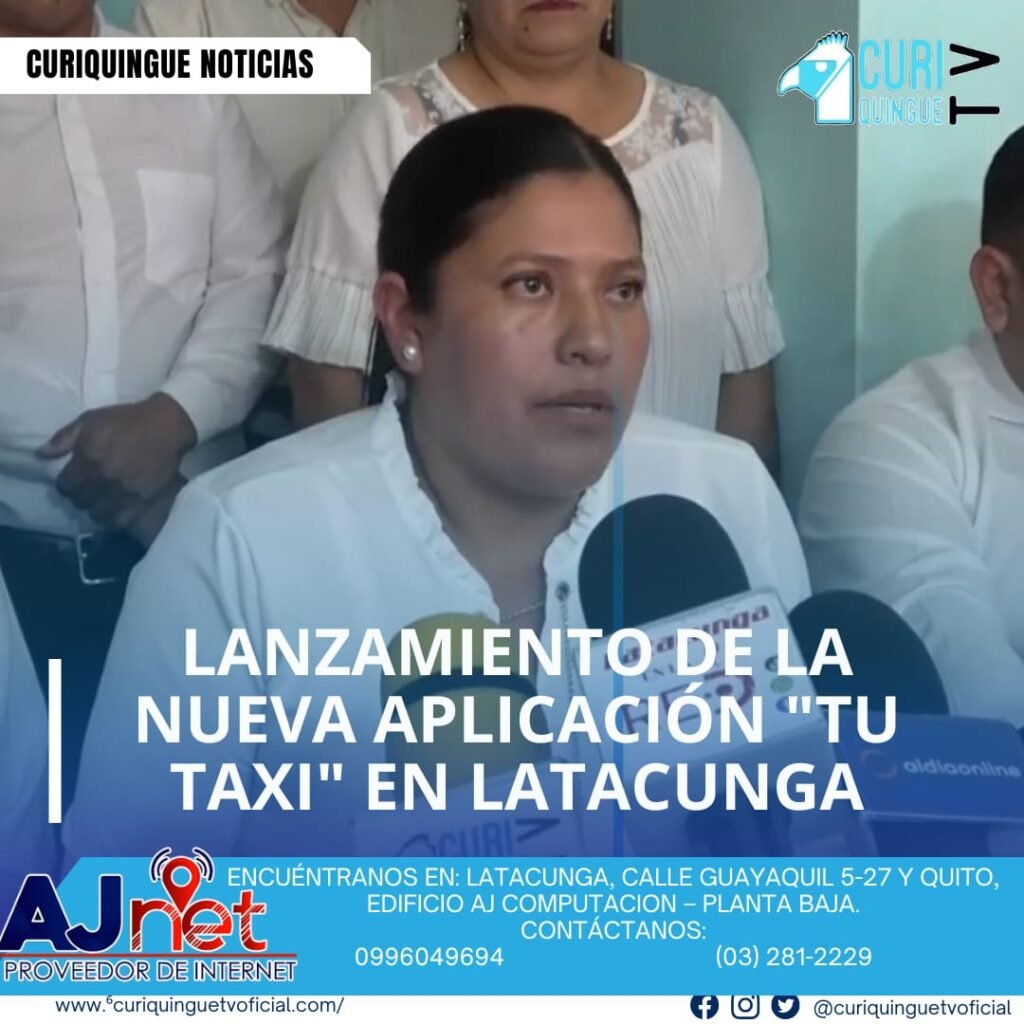En la ciudad de Latacunga, se presentó la nueva aplicación "Tu Taxi", que busca revolucionar el servicio de transporte en la región. Con la integración de tecnología de vanguardia, esta aplicación promete ofrecer una experiencia más segura y eficiente para los usuarios.