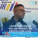 El Ing. Héctor Cobo informó sobre el voluntariado de protección civil que está siendo capacitado para responder ante diversas situaciones de emergencia.