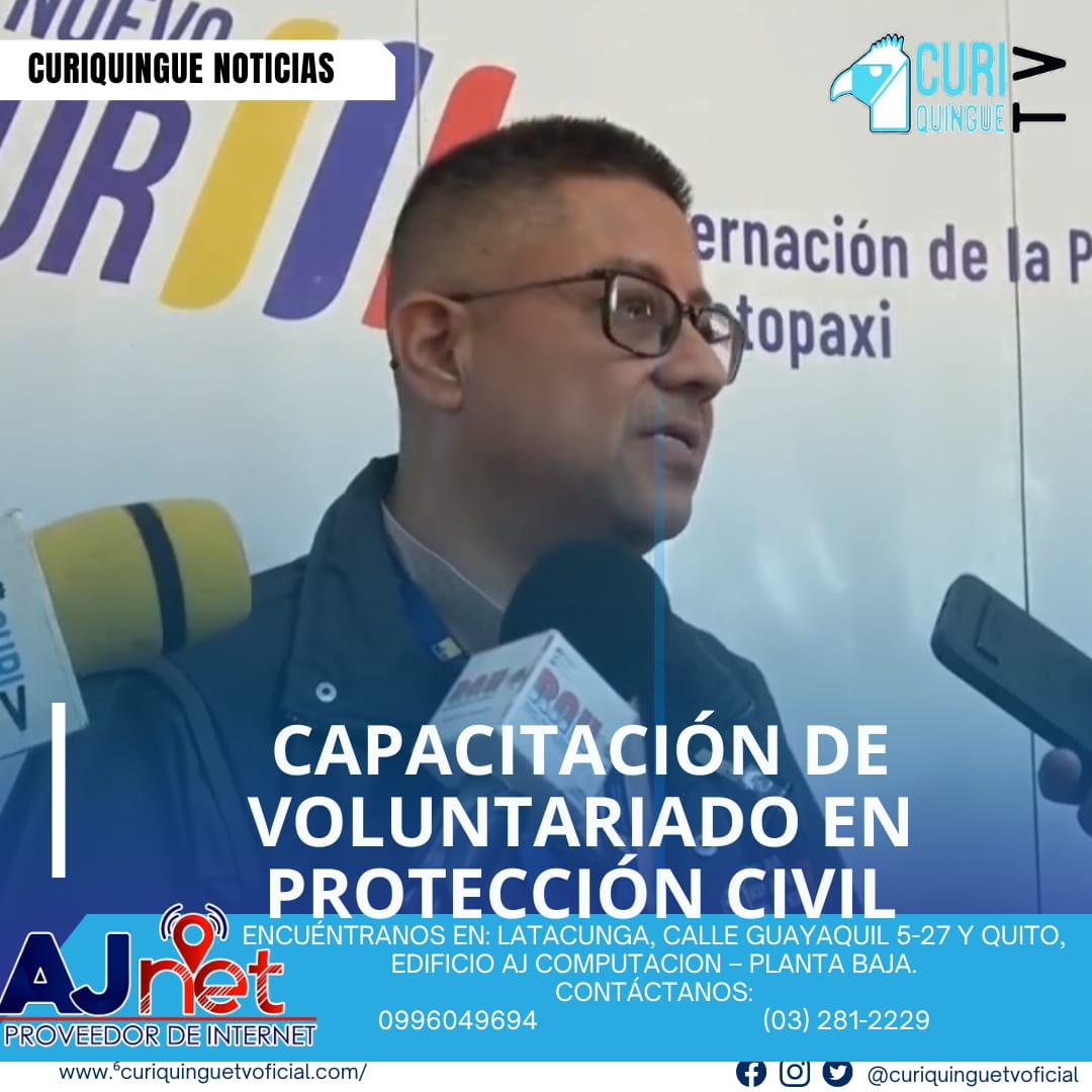 El Ing. Héctor Cobo informó sobre el voluntariado de protección civil que está siendo capacitado para responder ante diversas situaciones de emergencia.
