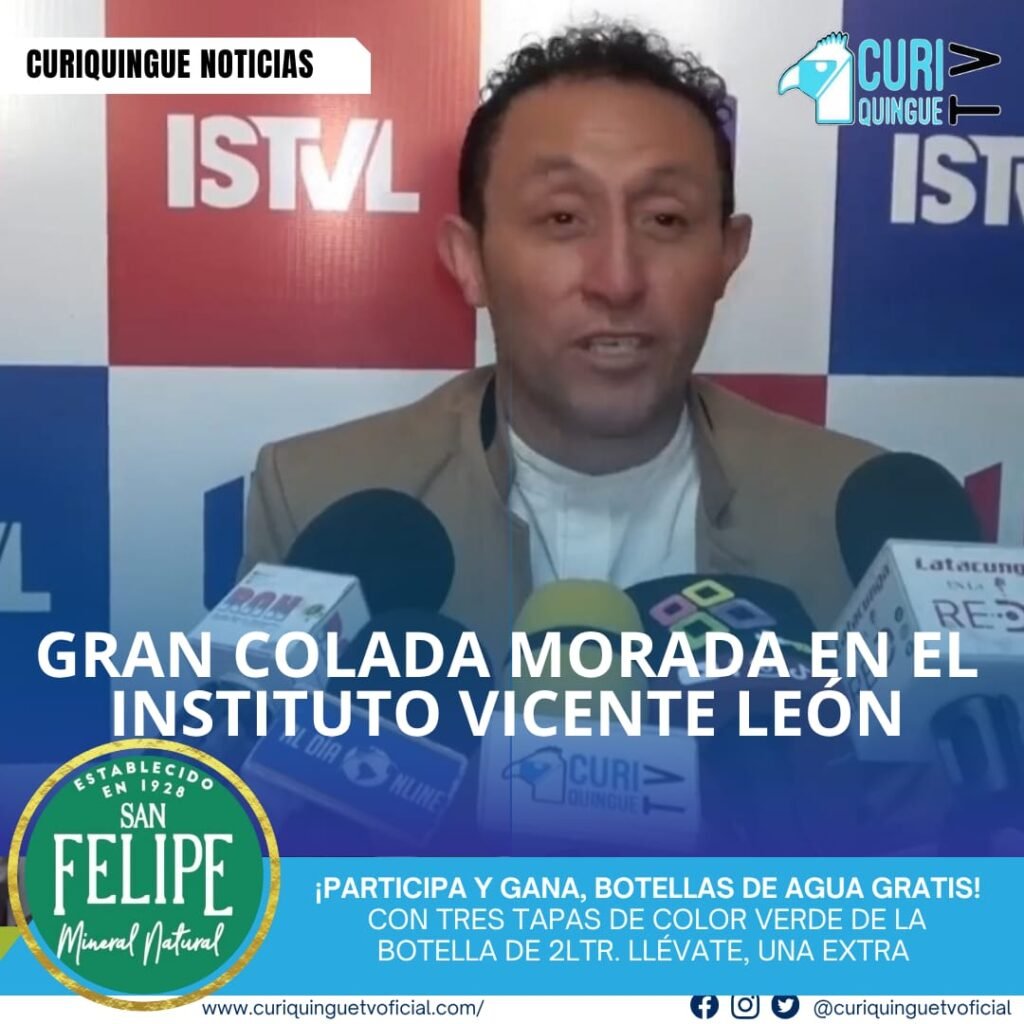 El Instituto Vicente León se prepara para realizar la colada morada más grande de Latacunga y ha extendido una invitación a toda la ciudadanía para que participe en este evento tradicional. La colada morada es una bebida típica ecuatoriana que se consume especialmente durante la temporada de finados.