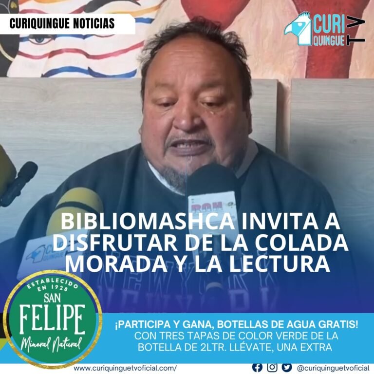 La Bibliomashca invita a la ciudadanía a disfrutar de la tradicional colada morada y leer un buen libro este sábado. El evento busca fomentar la lectura y la cultura en un ambiente festivo y tradicional.