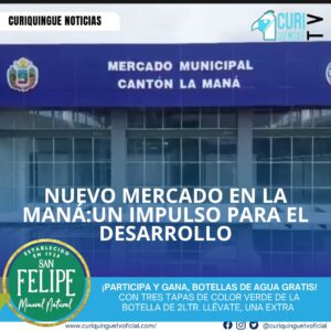 La Maná, Ecuador - En un recorrido por el cantón, se visitó el nuevo mercado municipal, un proyecto que busca impulsar el desarrollo económico y comercial de la zona. El mercado ofrecerá a los habitantes y visitantes una variedad de productos y servicios, mejorando la calidad de vida y fomentando el crecimiento local.