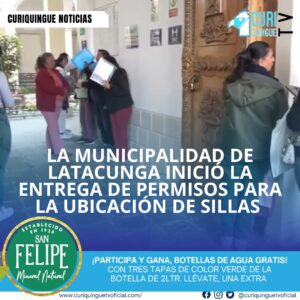 La Municipalidad de Latacunga inició la entrega de permisos para la ubicación de sillas y graderíos en el recorrido de la Mamá Negra. Sin embargo, la jornada se vio empañada por algunos altercados entre los comerciantes de sillas que se dieron cita en los bajos de la municipalidad para obtener su permiso.