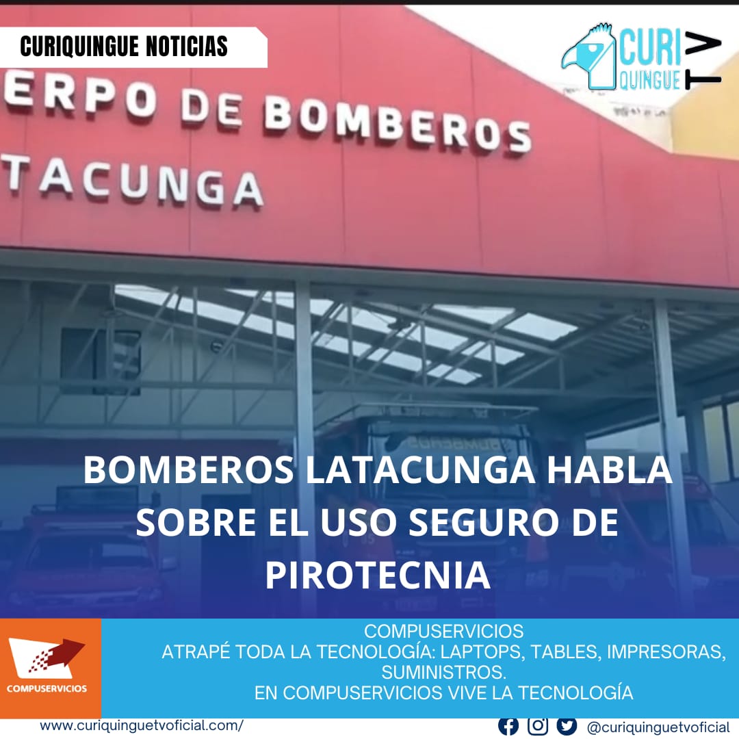  El Cuerpo de Bomberos de Latacunga invito a la ciudadanía a una rueda de prensa importante sobre el uso seguro de pirotecnia, este 26 de noviembre a las 10h00 en la Estación X1, ubicada en el Centro Sánchez de Orellana y Marqués de Maenza.