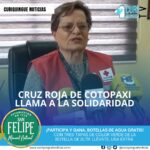 La Cruz Roja de Cotopaxi hace un llamado a la comunidad para recolectar donaciones de caramelos, juguetes en buen estado, ropa y cobijas para donar a los más necesitados. La institución agradece la generosidad y solidaridad de los ciudadanos.