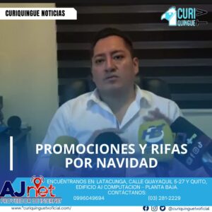 El Director de Servicios Públicos informó sobre las promociones y rifas que se realizarán por la temporada navideña.