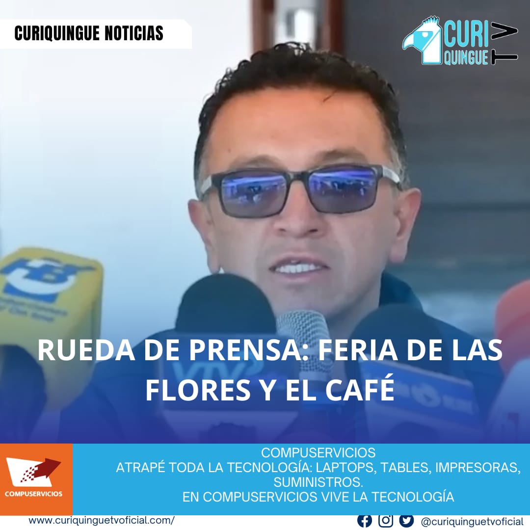 El Gobierno Autónomo Descentralizado Municipal de Latacunga invito a una rueda de prensa para dar a conocer detalles de la Feria de las Flores y el Café.