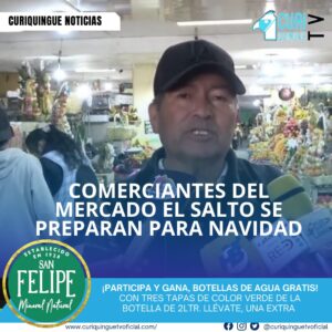Comerciantes del Mercado El Salto se están preparando para las fiestas de Navidad. Sin embargo, manifiestan que no existe control al informalismo, lo que perjudica sus ventas. Los comerciantes piden a las autoridades tomar medidas para abordar este problema y garantizar un comercio justo.