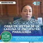 La concejal de Latacunga, Nancy Chacón, informó sobre una obra paralizada en el sector de la laguna. Según se conoce, la obra en cuestión es parte de los proyectos de desarrollo urbano que buscan mejorar la calidad de vida de los habitantes del sector .