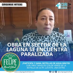 La concejal de Latacunga, Nancy Chacón, informó sobre una obra paralizada en el sector de la laguna. Según se conoce, la obra en cuestión es parte de los proyectos de desarrollo urbano que buscan mejorar la calidad de vida de los habitantes del sector .