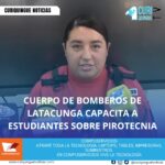 El Cuerpo de Bomberos de Latacunga ha iniciado una serie de capacitaciones en unidades educativas de la ciudad para concienciar a los estudiantes sobre los riesgos y peligros de la pirotecnia. La iniciativa busca prevenir accidentes y promover una cultura de seguridad y prevención en la comunidad. Los bomberos están visitando diferentes instituciones educativas para brindar charlas y talleres sobre el tema.