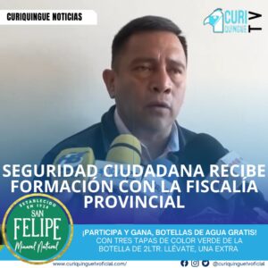 El director de Seguridad Ciudadana, Marco Salazar, se encuentra reunido con representantes de la Fiscalía Provincial para abordar temas relacionados con la seguridad ciudadana, incluyendo delitos, aprehensiones y detenciones. La reunión busca fortalecer la coordinación entre las instituciones y mejorar la respuesta a los problemas de seguridad en la provincia.