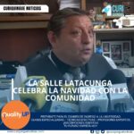 La Unidad Educativa La Salle de Latacunga ha organizado una serie de actividades para celebrar la Navidad con la comunidad. Entre las actividades programadas se encuentran la Misa Navideña, el Pase del Niño y otras festividades que buscan reunir a la familia y promover la unión y la alegría en esta época del año.