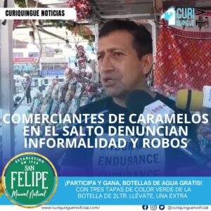 #NoticiaLocal Los comerciantes de caramelos en la plazoleta de El Salto expresaron su preocupación por la informalidad en el sector, que les está afectando negativamente. Además, denunciaron que han sido víctimas de robos en cuatro ocasiones en el mismo lugar, lo que ha generado inseguridad entre los vendedores. Le recordamos que puede seguir a través de #CuriquingueTv en #ATVCABLE #canal83 #Latacunga #Pujilí #Saquisilí #CBVisión #canal79 #Salcedo #Ambato #TVPlus #canal48 #LaManá #Valencia #Quevedo a las 07H30 y 19H00. ¡Gracias por sintonizarnos! #CuriquingueTv #UnaNuevaFormaDeHacerTelevisión www.curiquinguetv.com
