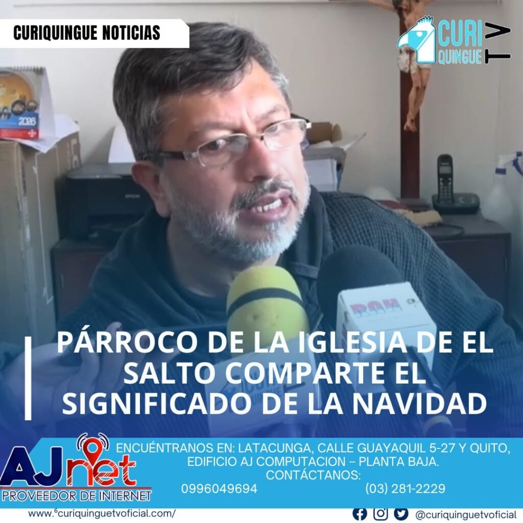 El párroco de la iglesia de El Salto compartió el significado de la Navidad y anunció los eventos que se realizarán en la iglesia, incluyendo el jubileo y las diferentes eucaristías. La comunidad se prepara para celebrar la Navidad de manera especial.