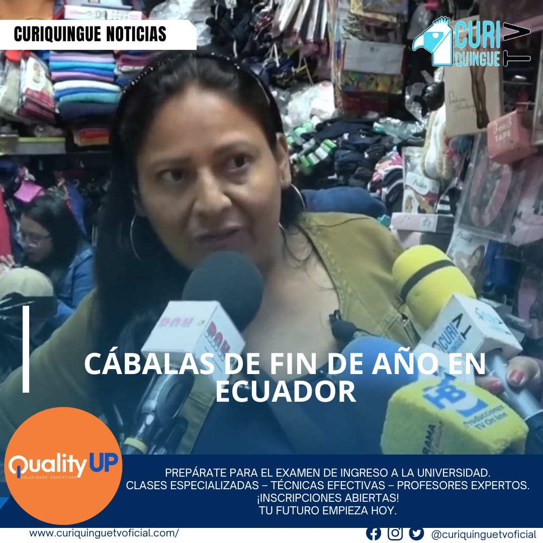 Las cábalas de fin de año son muy practicadas en Ecuador, y una de las tradiciones más conocidas es la de llevar ropa interior de algún color como una forma de atraer la buena suerte y el éxito en el nuevo año.