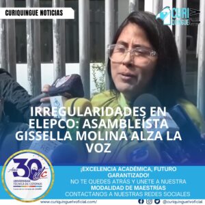 La asambleísta Gissella Molina ha denunciado irregularidades en la Empresa Eléctrica Cotopaxi (ELEPCO), cuestionando la actuación de las autoridades. Molina, quien ha sido una defensora del medio ambiente y los derechos de los animales, ha expresado su preocupación por la transparencia en la gestión de la empresa.