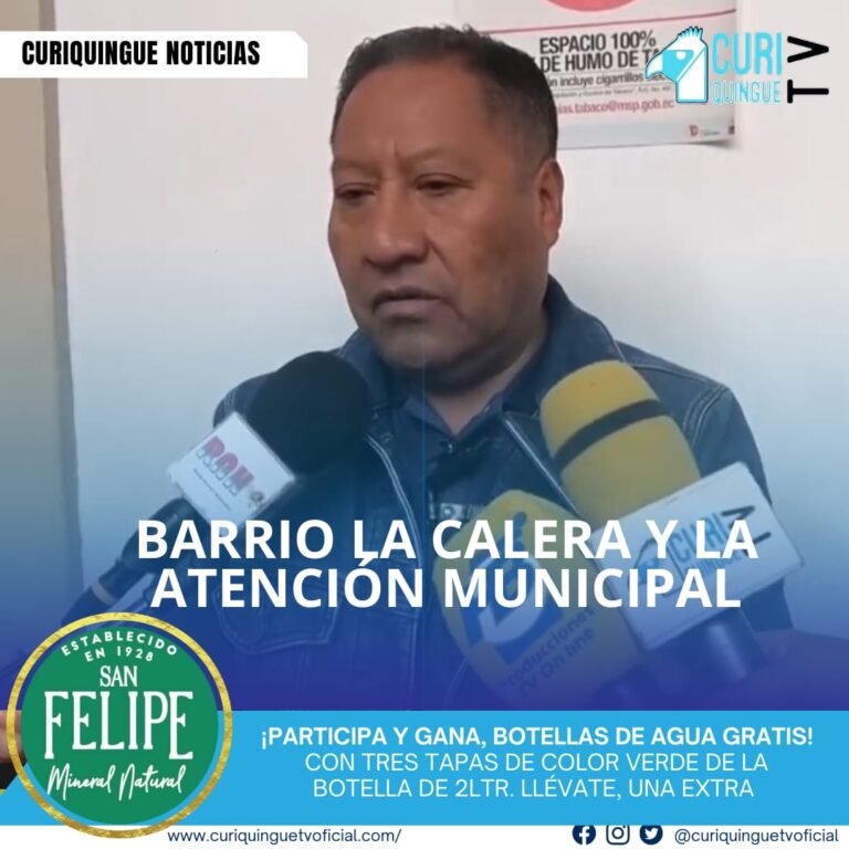 El presidente del barrio La Calera ha manifestado que se han realizado varios pedidos a la municipalidad de Latacunga para mejorar la calidad de vida de los habitantes del sector. Se espera que las autoridades municipales tomen acción para atender a las necesidades de la comunidad.