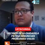 El abogado Mauricio Molina informó sobre la actualidad vial de la ciudadela Patria, destacando las necesidades del sector