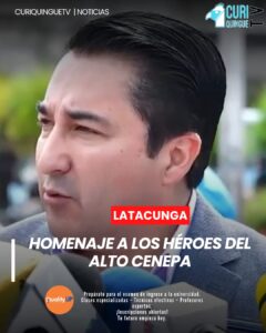El alcalde de Latacunga rindió homenaje a los héroes del Alto Cenepa en un acto simbólico, recordando la gesta heroica de 1995.