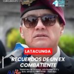 El capitán Giovanni Obando, ex combatiente, recordó los actos heroicos de soldados caídos durante el conflicto del Alto Cenepa, en un emotivo discurso durante el acto de homenaje.