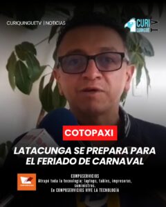 La Dirección de Turismo del Municipio de Latacunga informa que se están organizando varios eventos festivos, culturales y gastronómicos para que los ciudadanos permanezcan en la ciudad durante el feriado de carnaval.