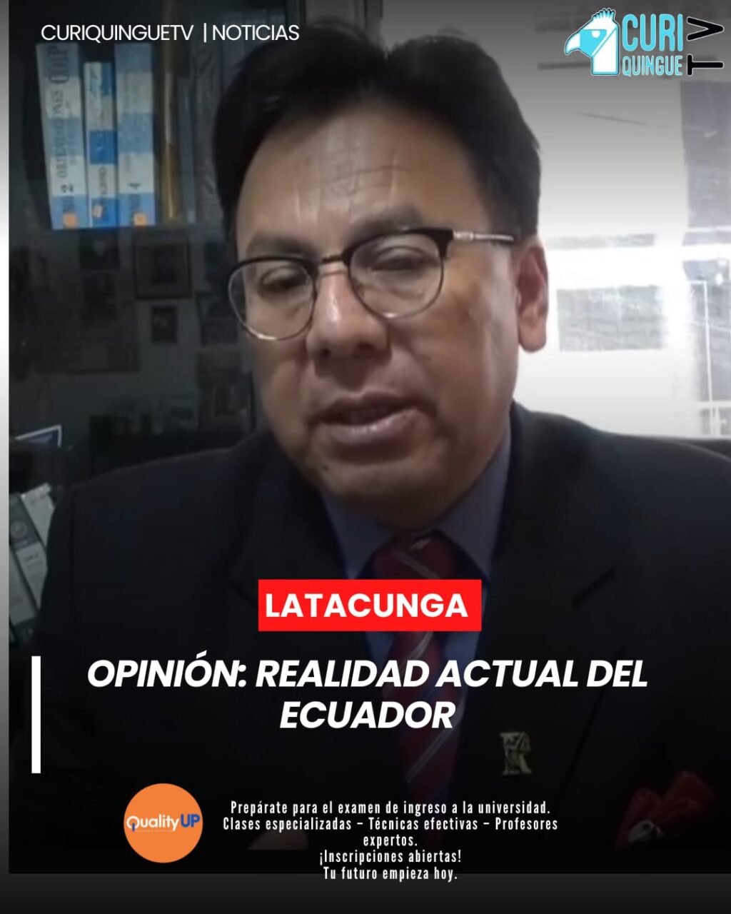 El profesional del derecho, Armando Rodríguez, emitió su criterio sobre la realidad que se vive en el Ecuador en los momentos actuales, aunque no se proporcionan detalles específicos sobre su opinión.