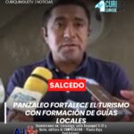 Con el objetivo de fomentar el turismo, el Gobierno Parroquial de Panzaleo impulsa un proceso de capacitación para guías locales, en coordinación con el Municipio y la Escuela Politécnica de Chimborazo.